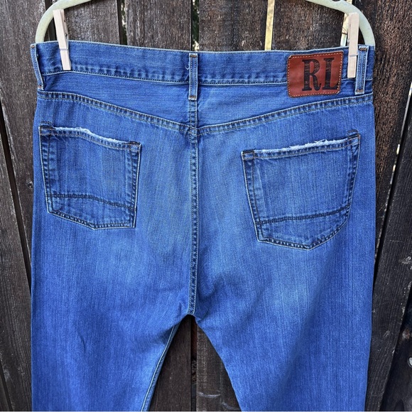 Ralph Lauren Men’s Original Fit Jeans Sz 36 X 32 - Picture 7 of 15